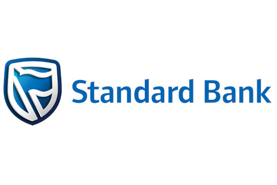 standard bank logo white bg